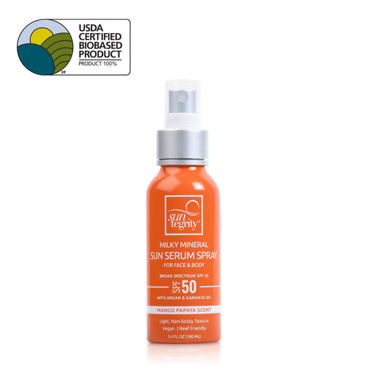 Suntegrity Milky Mineral Sun Serum Spray, Broad Spectrum SPF 50