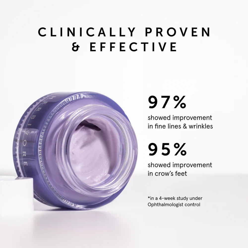 Herbivore Botanicals Moon Dew 1% Bakuchiol + Peptides Retinol Alternative Firming Eye Cream