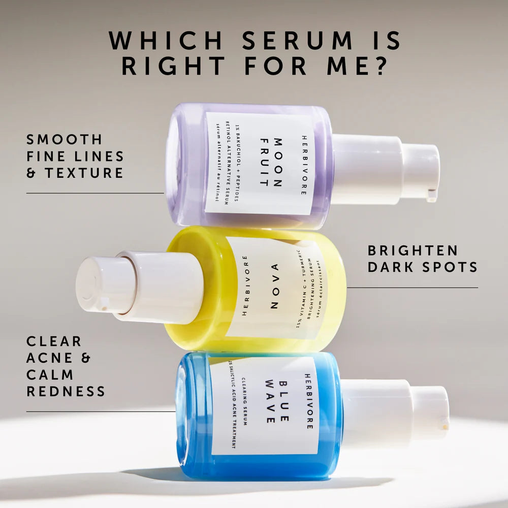 Herbivore Botanicals Moon Fruit 1% Bakuchiol + Peptides Retinol Alternative Serum