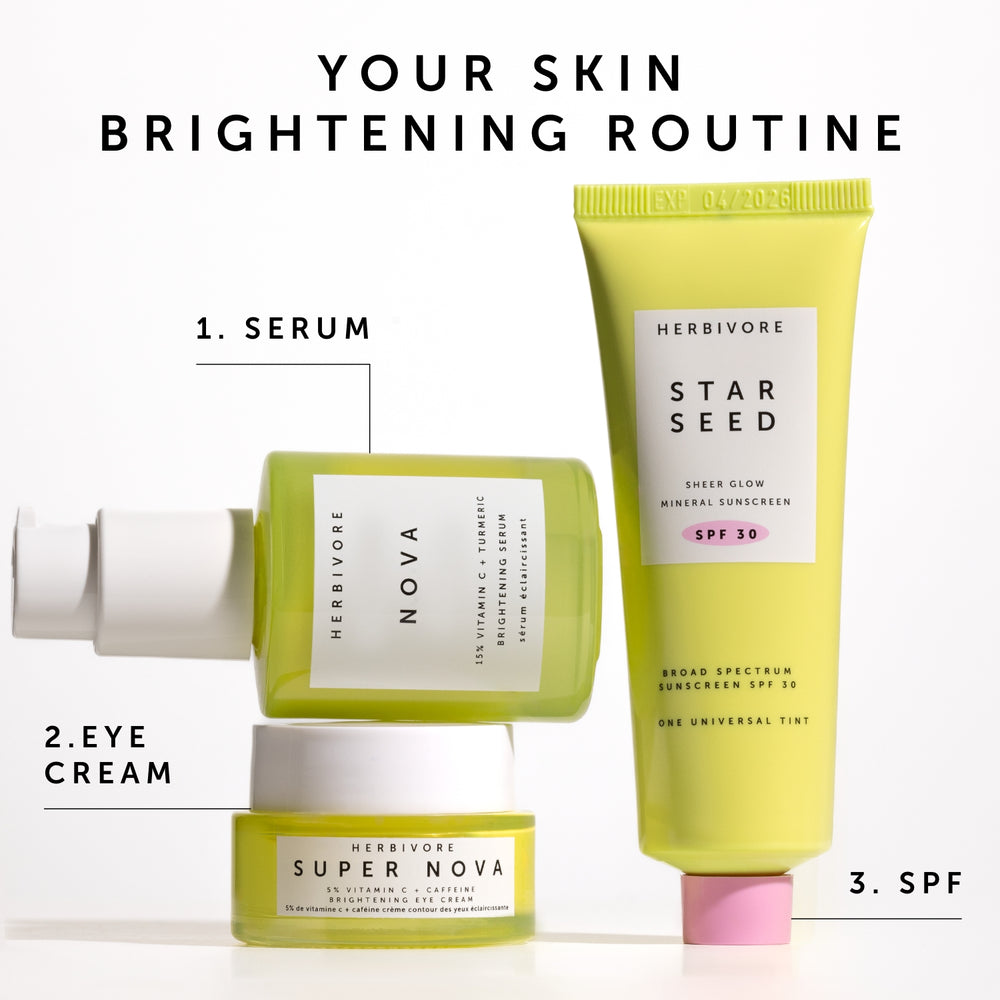 Herbivore Botanicals SUPER NOVA 5% Vitamin C + Caffeine Brightening Eye Cream
