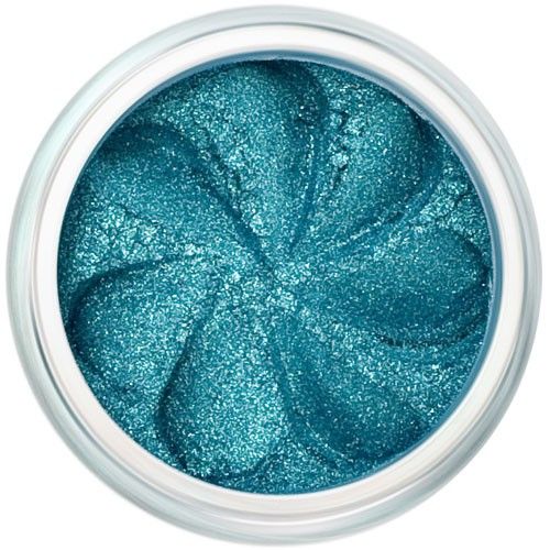 Lily Lolo Pixie Sparkle Eyes: Vegan. Gluten Free. GMO Free. Cruelty Free.  A sparkly blue/green mineral eyeshadow - a really striking colour.