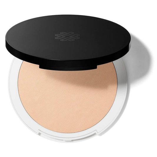 Lily Lolo Pressed Finishing Powder (Virtually invisible on the skin while noticeably improving the look and staying power of your foundation) Vegan. Gluten Free. GMO Free. Cruelty Free.