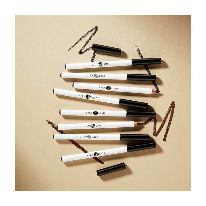 Lily Lolo Eye Liner shade range Black and Brown — vegan natural kohl eye pencil both colours