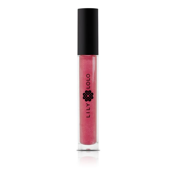 Lily Lolo Bitten Pink Lip Gloss (Rich ruby pink with shimmer highlights): Gluten Free. GMO Free. Cruelty Free. Deliciously chocolatey natural lip gloss packed with vitamin e & organic jojoba to nourish and protect your pout.