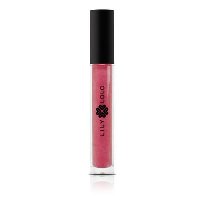 Lily Lolo Bitten Pink Lip Gloss (Rich ruby pink with shimmer highlights): Gluten Free. GMO Free. Cruelty Free. Deliciously chocolatey natural lip gloss packed with vitamin e & organic jojoba to nourish and protect your pout.
