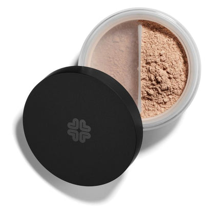 Lily Lolo Popsicle Mineral Foundation: Vegan. Gluten Free. GMO Free. Cruelty Free.  A light-medium foundation shade with cool undertones.