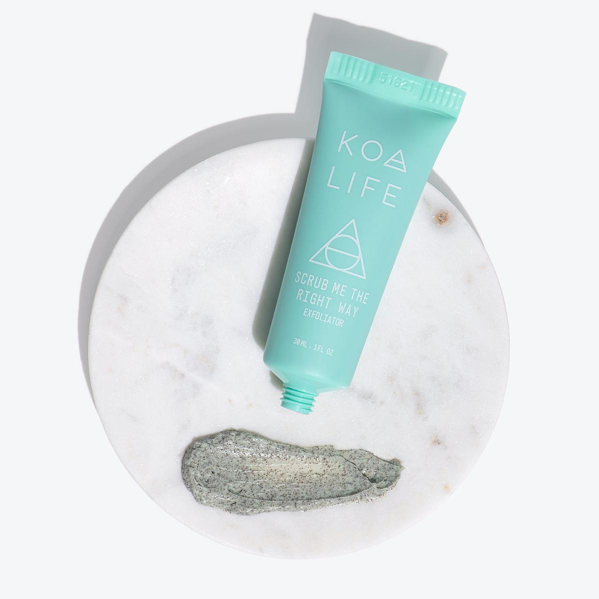 Koa Life Scrub Me the Right Way | Eucalyptus Exfoliator