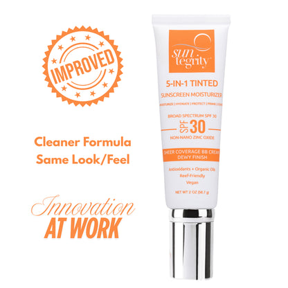 Suntegrity 5-IN-1 Tinted Sunscreen Moisturizer - Broad Spectrum SPF 30