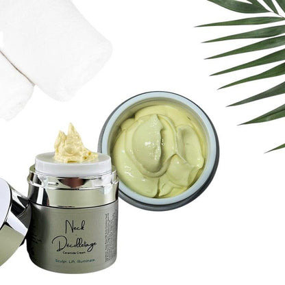 Qualerex Beauty Neck & Décolletage Ceramide Cream for Mature & Menopausal Skin – Firming, Nourishing Botanical Formula