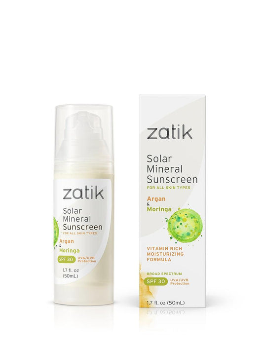 Zatik Solar Mineral Sunscreen for Face and Neck