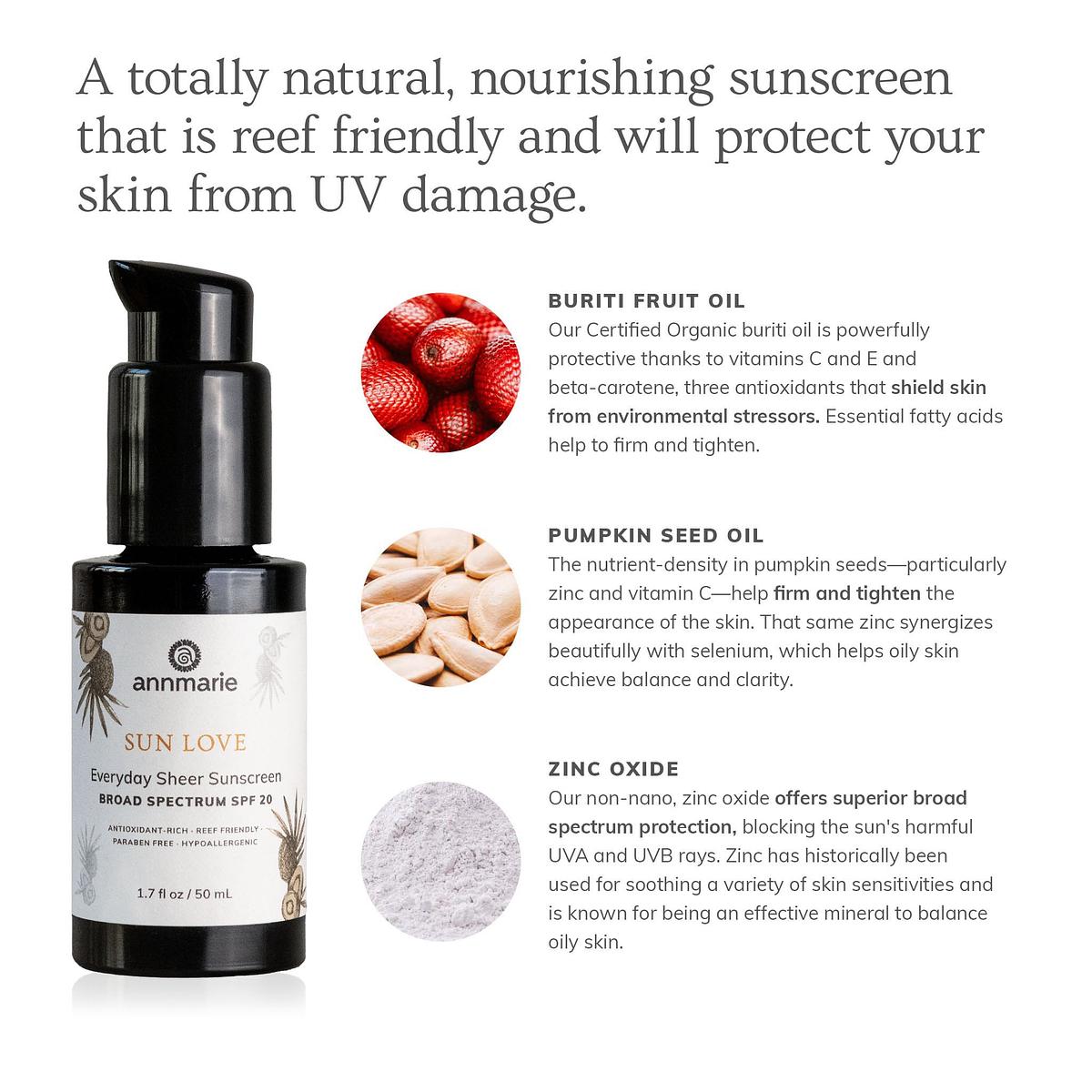 Annmarie Skin Care Sun Love - Everyday Sheer Sunscreen (50ml)