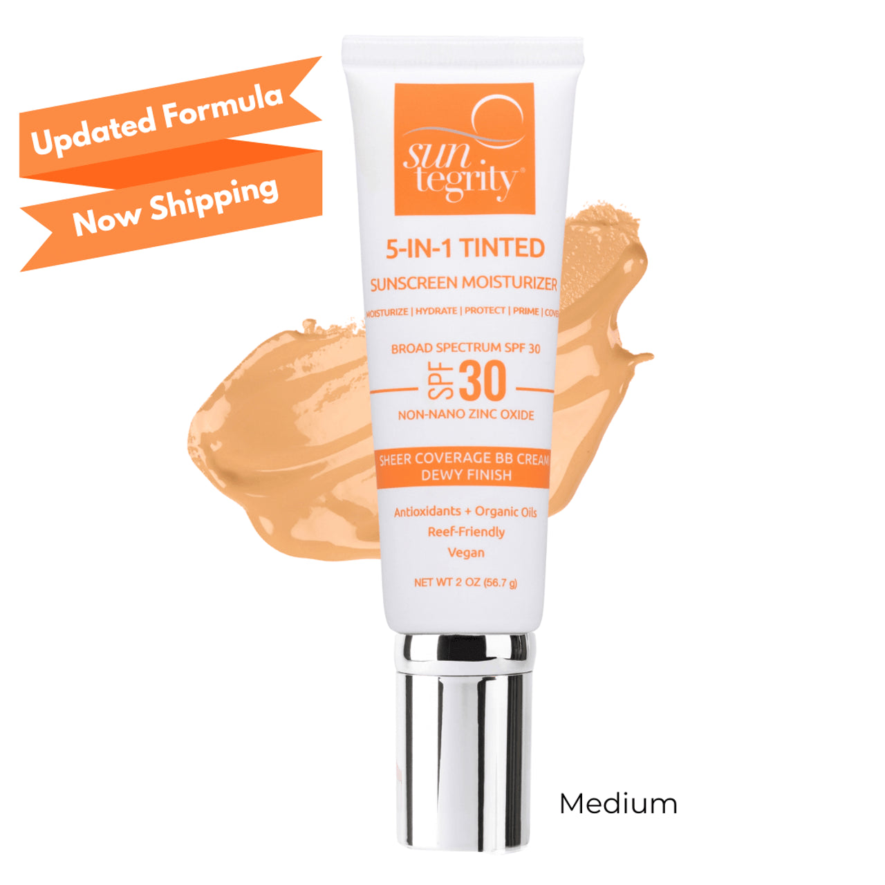 Suntegrity 5-IN-1 Tinted Sunscreen Moisturizer - Broad Spectrum SPF 30