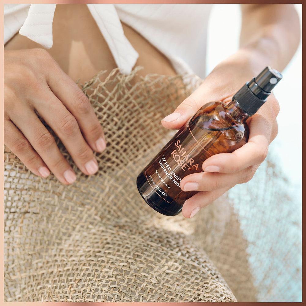 Sahara Rose Hydra Rich Radiance Mist | Revitalizing & Hydrating with Rose, Hyaluronic & Ruby