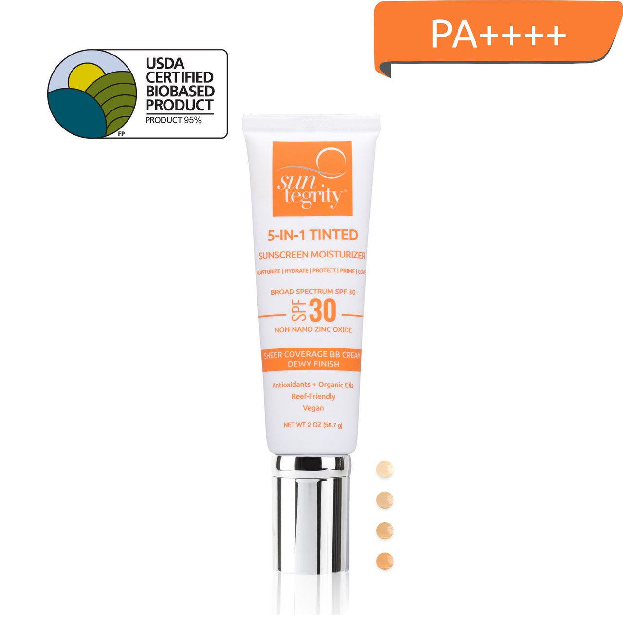 Suntegrity 5-IN-1 Tinted Sunscreen Moisturizer - Broad Spectrum SPF 30