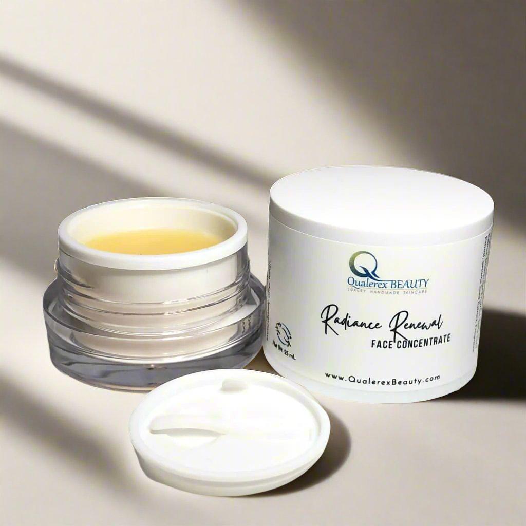 Qualerex Beauty Radiance Renewal Face Concentrate • Luxurious Instant Moisture Boost Nourish and Revitalize Radiant Complexion