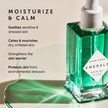 Herbivore Botanicals EMERALD Calming Facial Oil