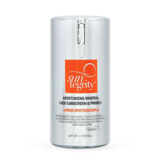 Suntegrity Moisturizing Mineral Face Sunscreen & Primer, Broad Spectrum SPF 30