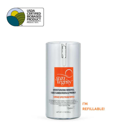 Suntegrity Moisturizing Mineral Face Sunscreen & Primer, Broad Spectrum SPF 30