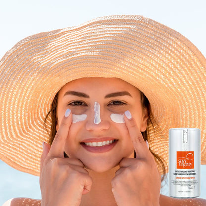 Suntegrity Moisturizing Mineral Face Sunscreen & Primer, Broad Spectrum SPF 30