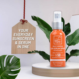 Suntegrity Milky Mineral Sun Serum Spray, Broad Spectrum SPF 50