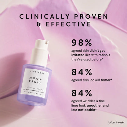 Herbivore Botanicals Moon Fruit 1% Bakuchiol + Peptides Retinol Alternative Serum
