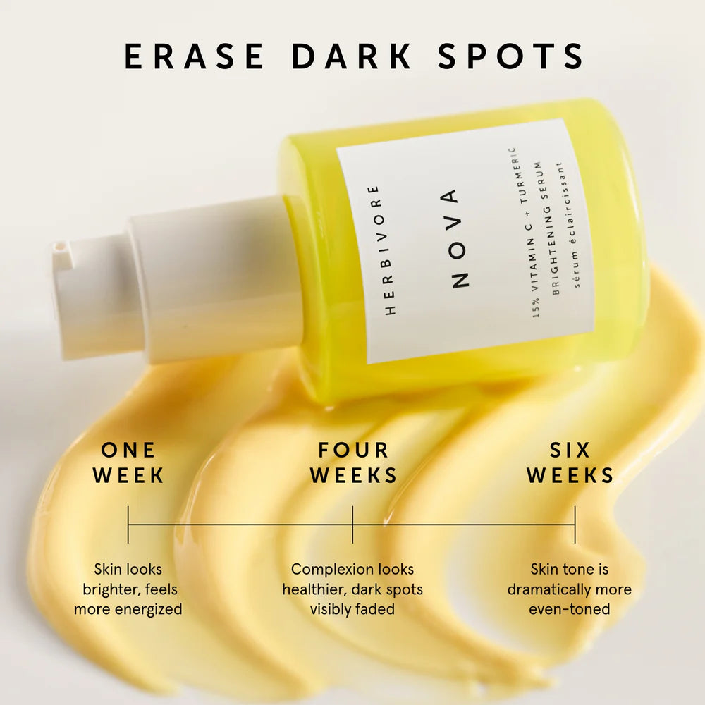 Herbivore Botanicals NOVA 15% Vitamin C + Turmeric Brightening Serum