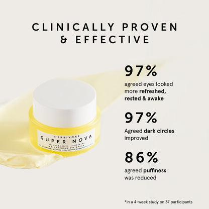 Herbivore Botanicals SUPER NOVA 5% Vitamin C + Caffeine Brightening Eye Cream
