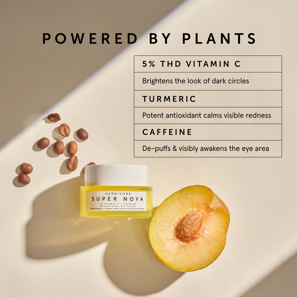 Herbivore Botanicals SUPER NOVA 5% Vitamin C + Caffeine Brightening Eye Cream