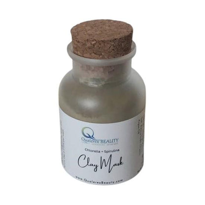 Qualerex Beauty Clay Mask with Chlorella & Spirulina • Preserving Skin's Youthful Vitality