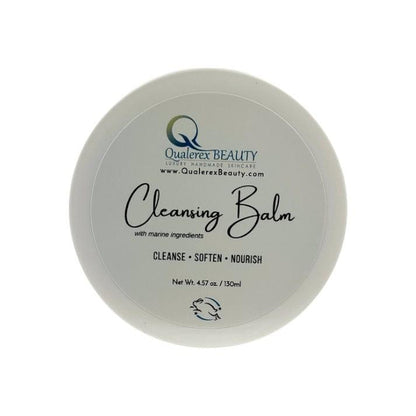 Qualerex Beauty Cleansing Balm with Marine Ingredients • Melts Away Makeup & Skin Impurities • Clear Congested Pores