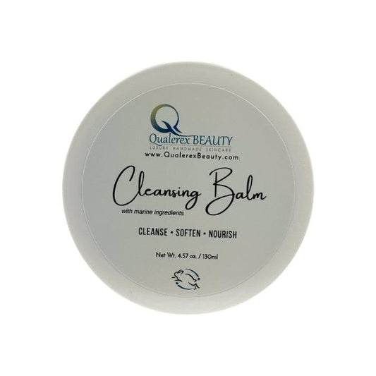 Qualerex Beauty Cleansing Balm with Marine Ingredients • Melts Away Makeup & Skin Impurities • Clear Congested Pores