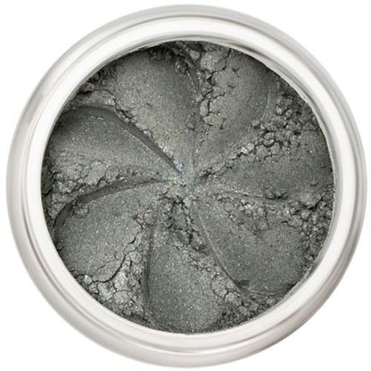 Lily Lolo Mystery Eyes: Vegan. Gluten Free. GMO Free. Cruelty Free.   A creamy matte grey/green mineral eyeshadow. Mystery makes a great all over wash colour as a base for smoky eyes.
