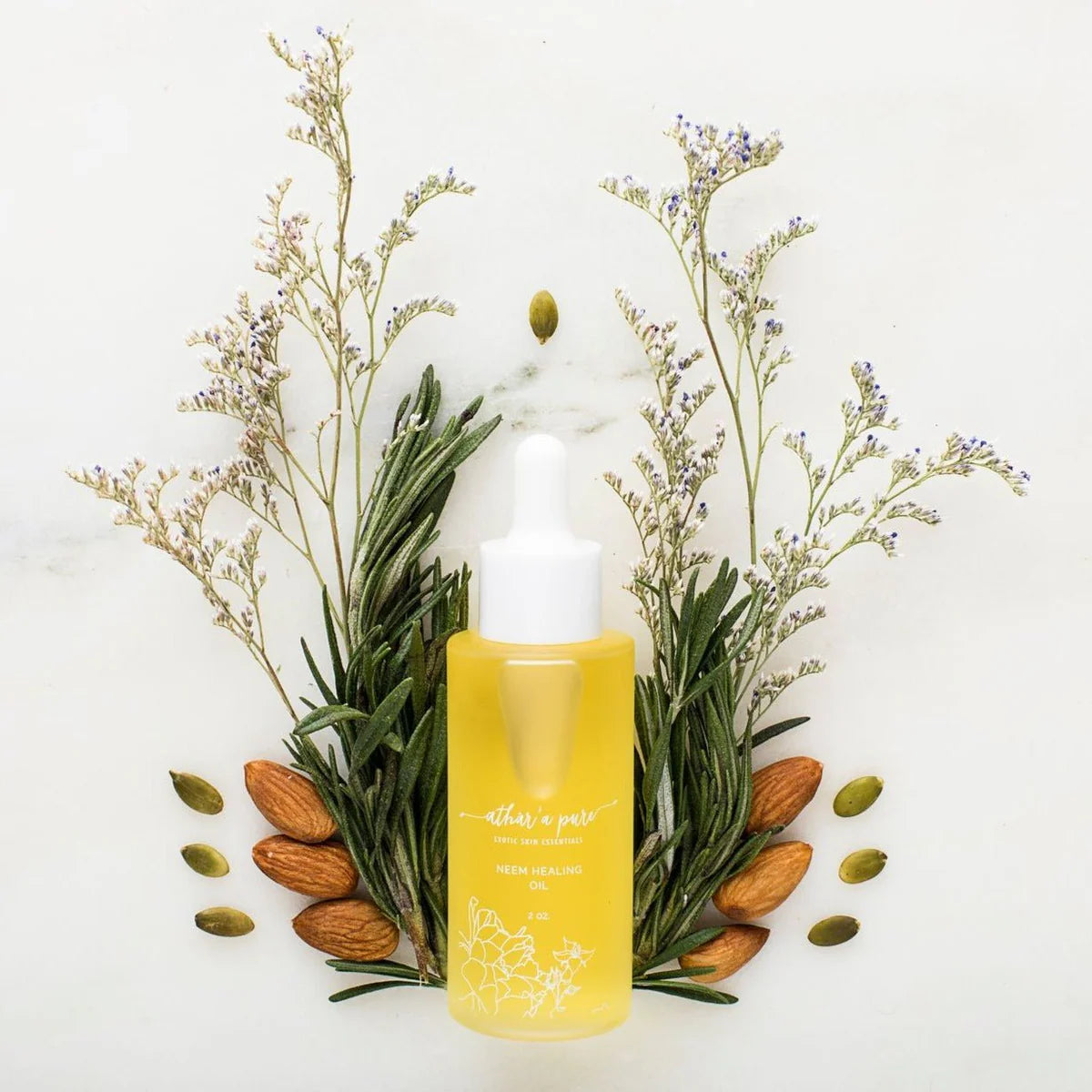 Athar'a Pure Neem Healing Oil for Skin, Hair and Nails