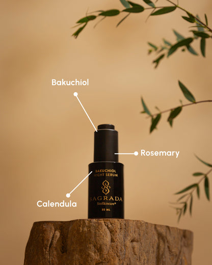 Sagrada BioSkincare Night Bakuchiol Serum