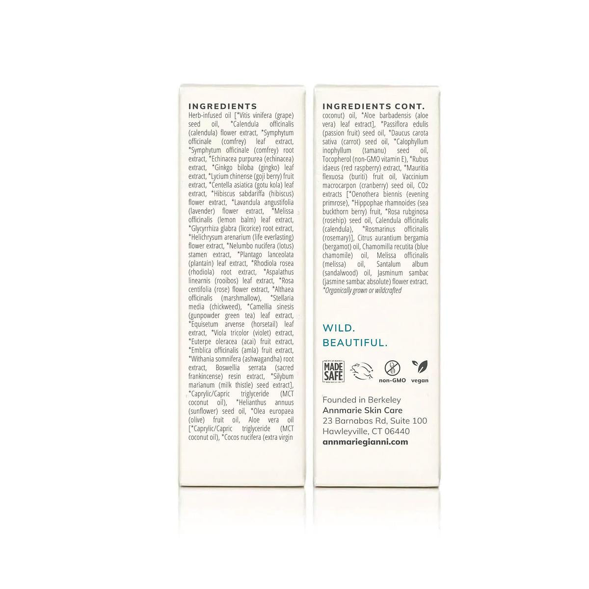 Annmarie Skin Care Herbal Facial Oil for Normal & Combination Skin (15ml)