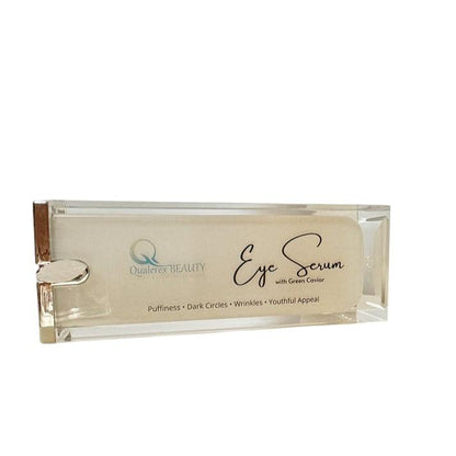 Qualerex Beauty Eye Serum with Green Caviar • Deep nourishment. Radiant eyes. Timeless beauty