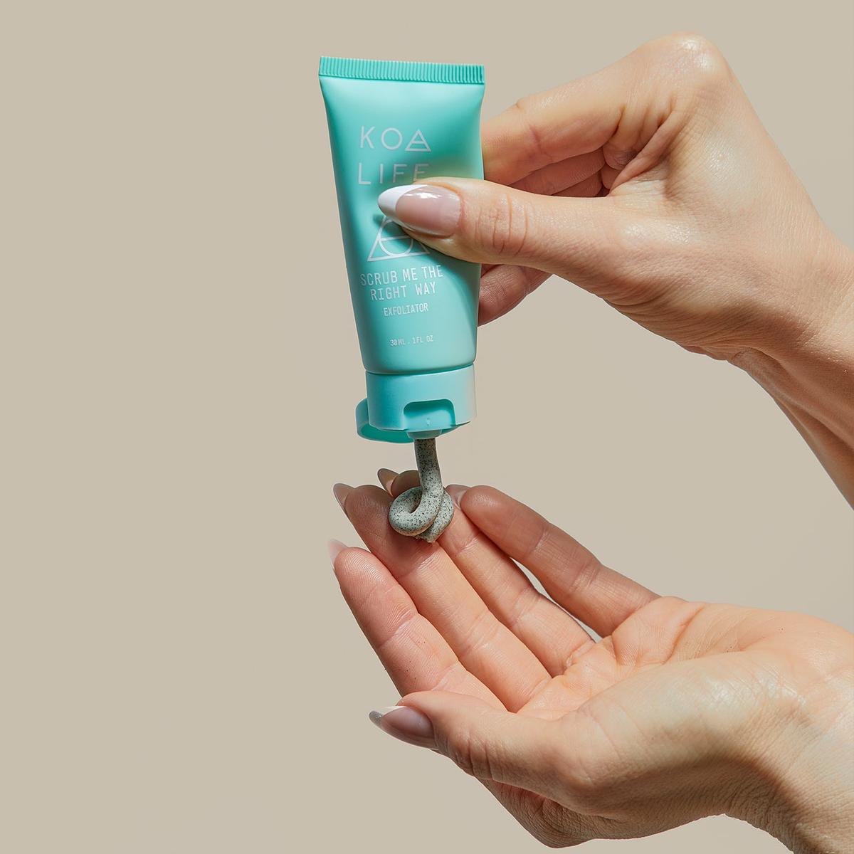 Koa Life Scrub Me the Right Way | Eucalyptus Exfoliator